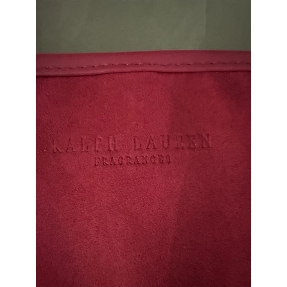 Ralph Lauren Fragrance Large Tote Bag Magenta Handbag Purse NWT